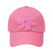 The Museum Visitor Bookle Flower Ballcap Pink