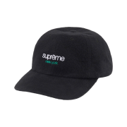 Supreme Washed Flannel 6-Panel Black - 23FW