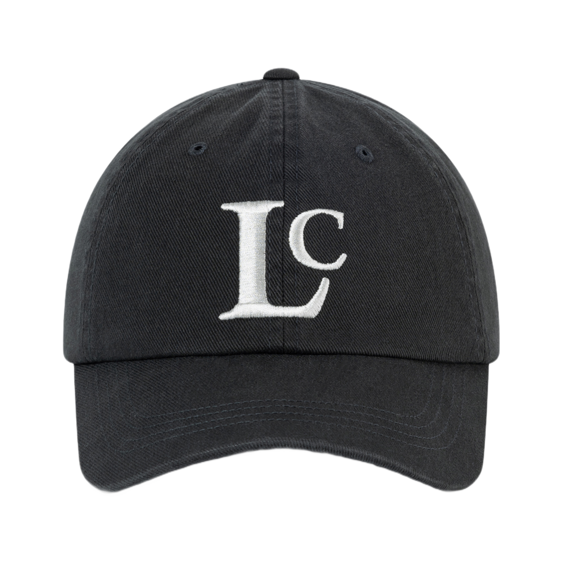 (W) 로우클래식 로고 볼캡 차콜((W) Low Classic LC Logo Ball Cap Charcoal)