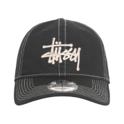 Stussy New Era 9twenty Basic Trucker Black