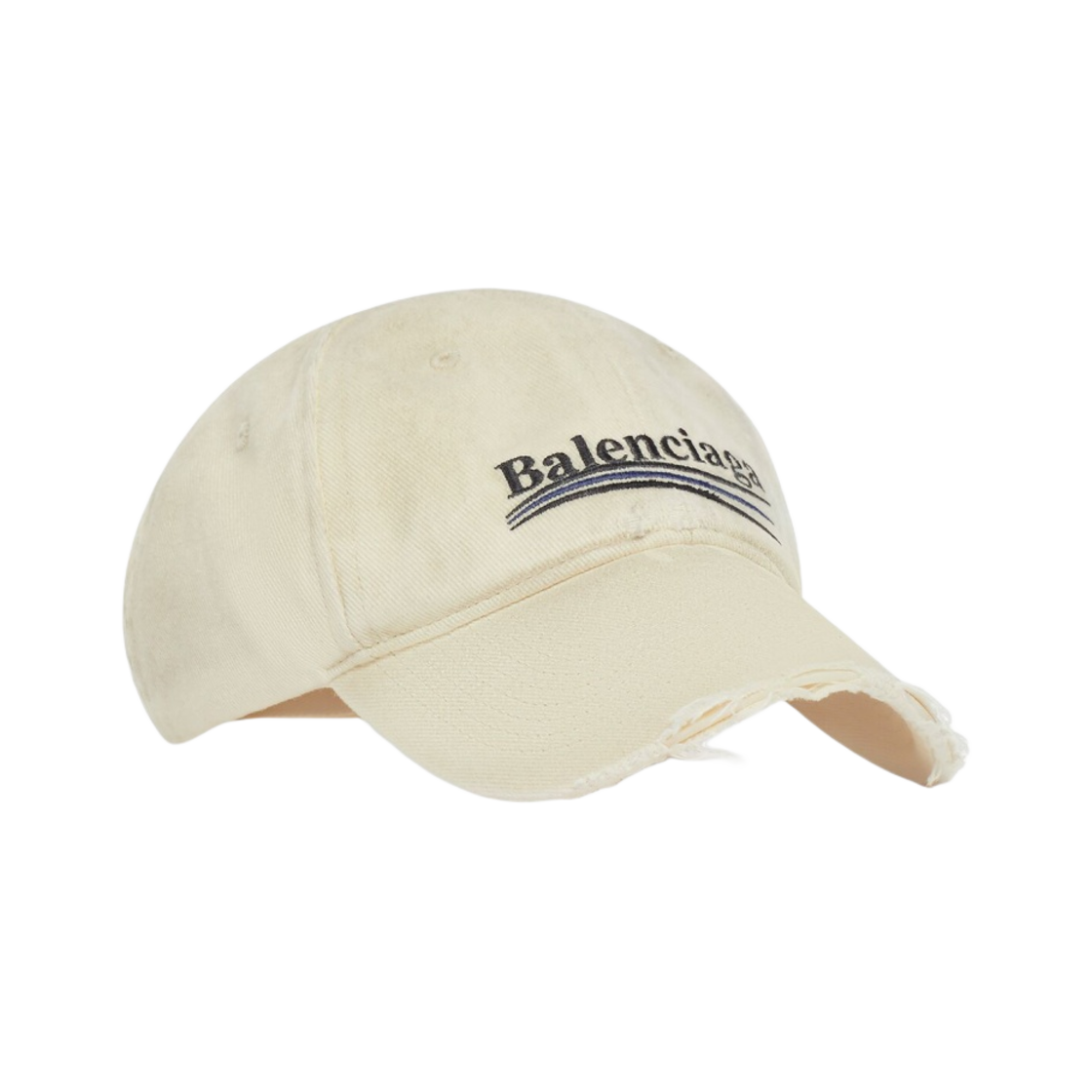 (W) 발렌시아가 폴리티컬 캠페인 디스트로이드 캡 베이지((W) Balenciaga Political Campaign Destroyed Cap Beige) - 2