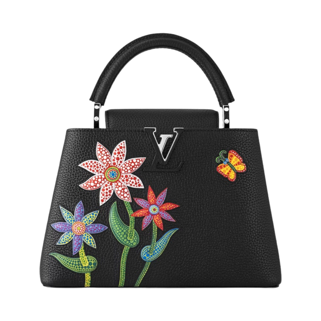 루이비통 x 야요이 쿠사마 카퓌신 BB 블랙