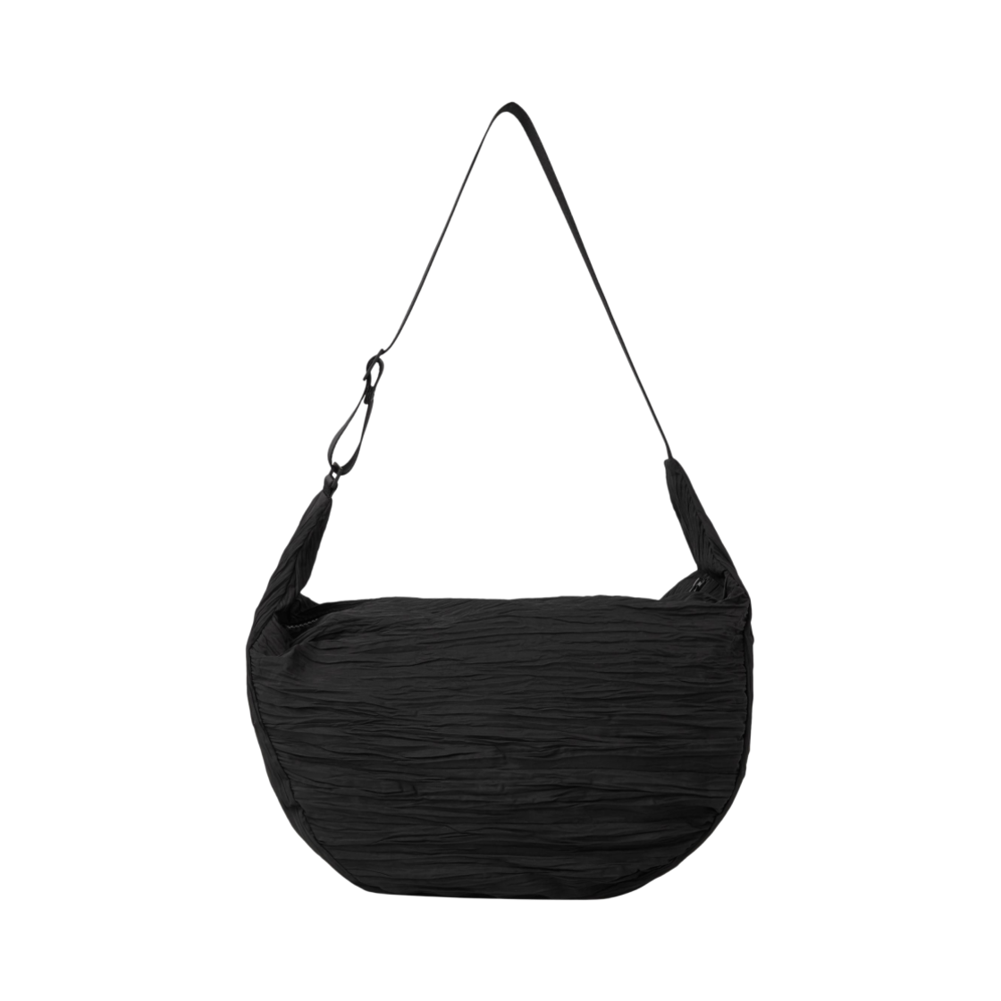 코스 스모크드 크로스바디백 블랙