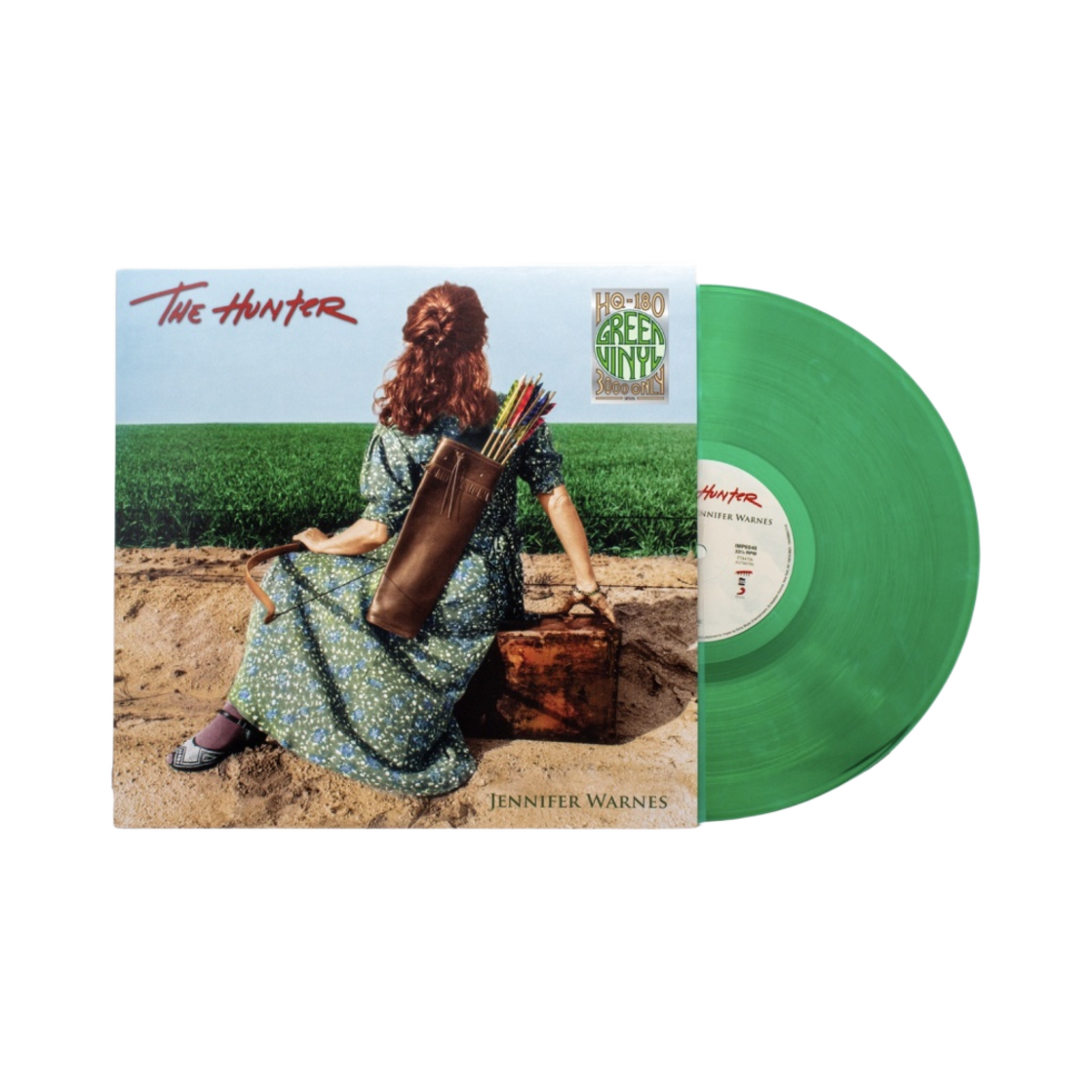 제니퍼 원스 더 헌터 LP 클리어 크리스탈 그린(Jennifer Warnes The Hunter LP Clear Crystal Green) - 1