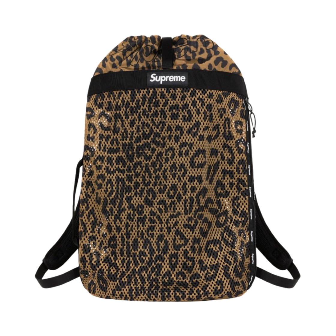 Supreme Mesh Backpack Leopard