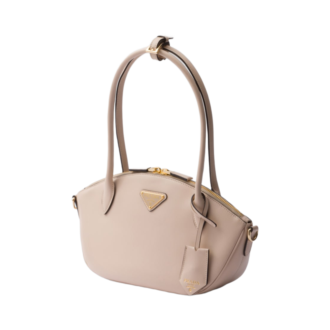 프라다 스몰 레더 핸드백 트래버틴(Prada Small Leather Handbag Travertine) - 2