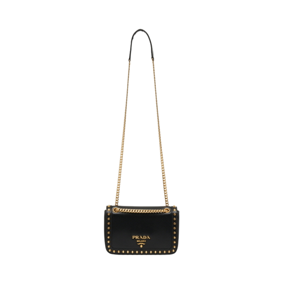 프라다 그레이스 카프 레더 체인 숄더백 블랙(Prada Grace Calf Leather Chain Sholder Bag Black) - 2