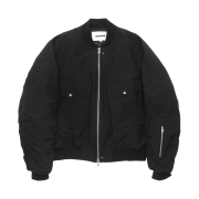 Haleine Cargo Pocket Bomber Jacket Black (VJ319)