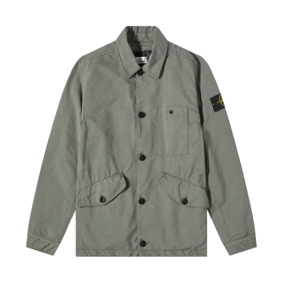 스톤 아일랜드 41749 다비드 TC 프리마로프트 자켓 올리브 - 21FW