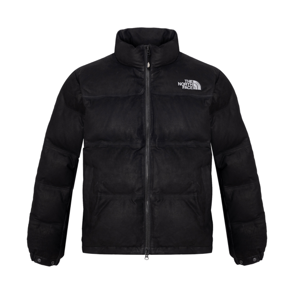 노스페이스 레더 눕시 다운 RDS 자켓 리얼 블랙(The North Face Leather Nuptse Down RDS Jacket Real Black) - 1