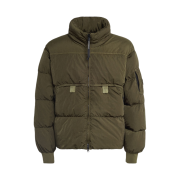 C.P. Company Eco-Chrome R Mixed Down Jacket Ivy Green - 23FW