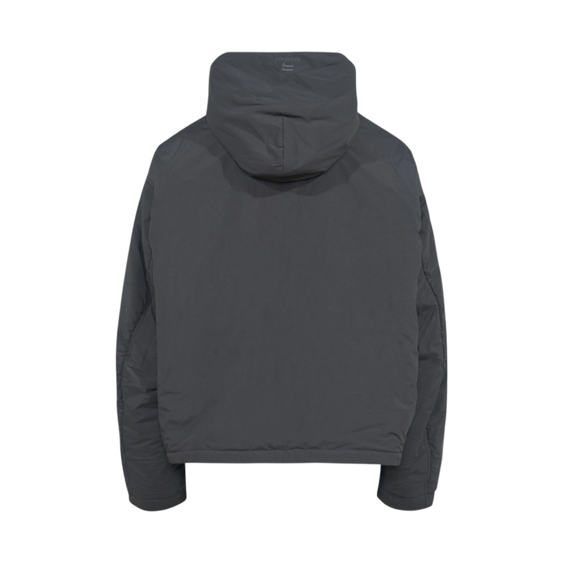 발렌시아가 스포티 B 나일론 패디드 풀오버 후드 블랙(Balenciaga Sporty B Nylon Padded Pullover Hoodie Black) - 2