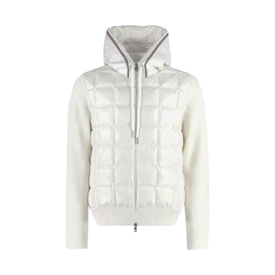몽클레르 패딩 울 후드 화이트 - 23FW(Moncler Padded Wool Hoodie White - 23FW)