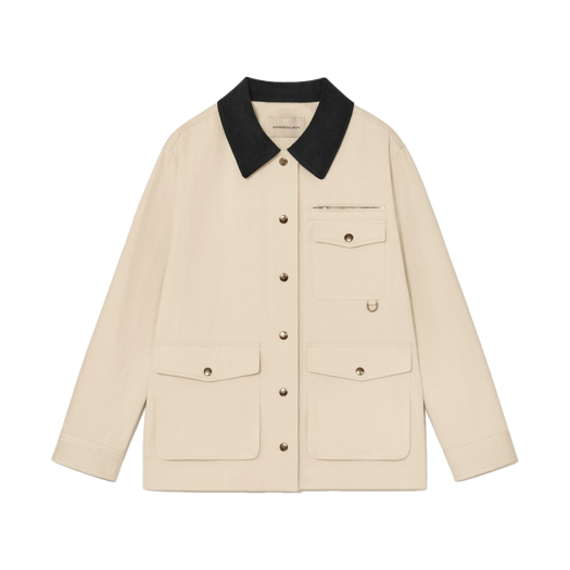 24FW013OT Kindersalmon Women Ferne Jacket Ivory
