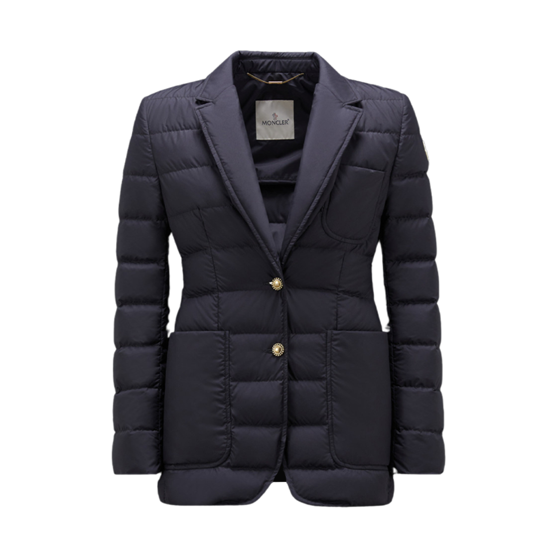 I2-093-1A00112-54A81-778 (W) Moncler Panure Down Blazer Night Blue - 23FW