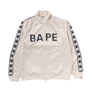 BAPE Track Jacket Beige