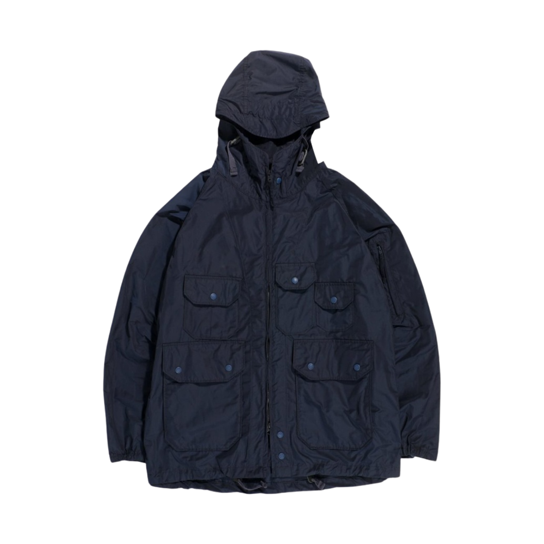 엔지니어드 가먼츠 메모리 폴리에스터 아틀란틱 파카 다크 네이비(Engineered Garments Memory Polyester Atlantic Parka Dark Navy)