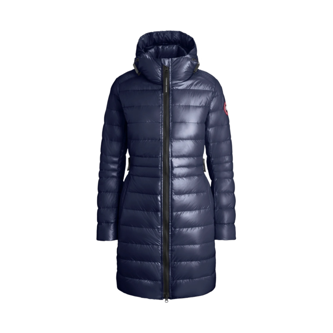 (W) 캐나다 구스 사이프레스 후드 다운 자켓 아틀란틱 네이비((W) Canada Goose Cypress Hooded Down Jacket Atlantic Navy) - 1