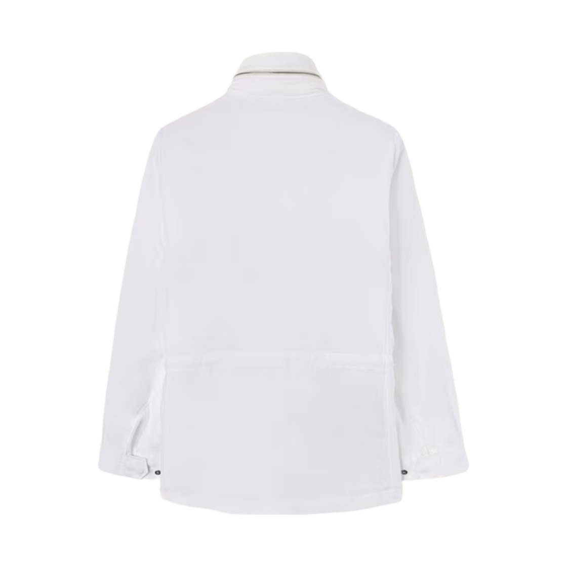 Loro Piana(ロロピアーナ)ノーカラーホワイトジャケット38イタリア製