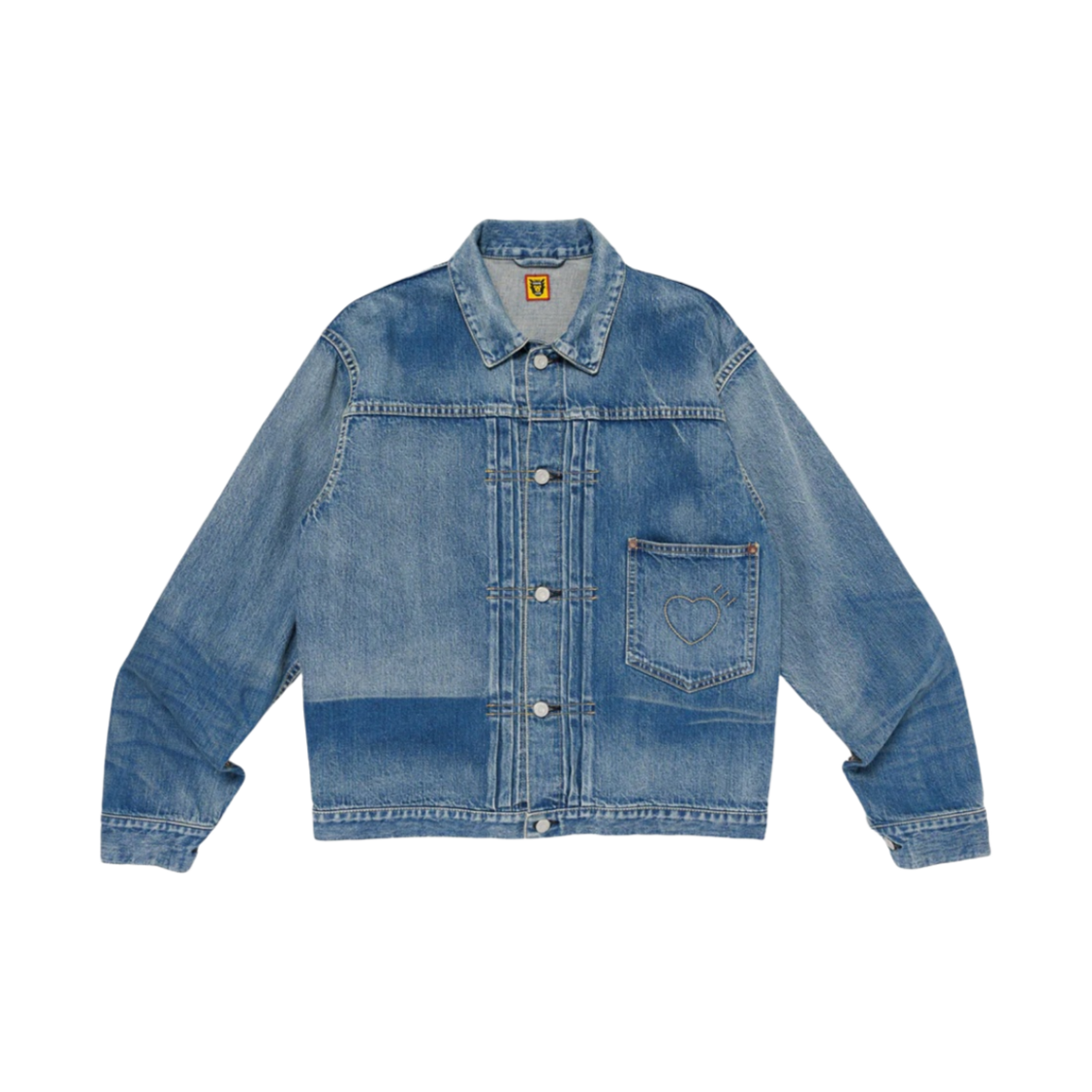 휴먼 메이드 데님 워크 자켓 퓨처 인디고