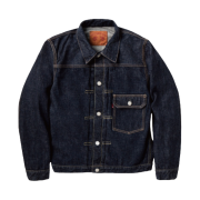 Fullcount 2107XXW-20 Type 1 Denim Jacket Heavy oz One Wash Indigo Blue