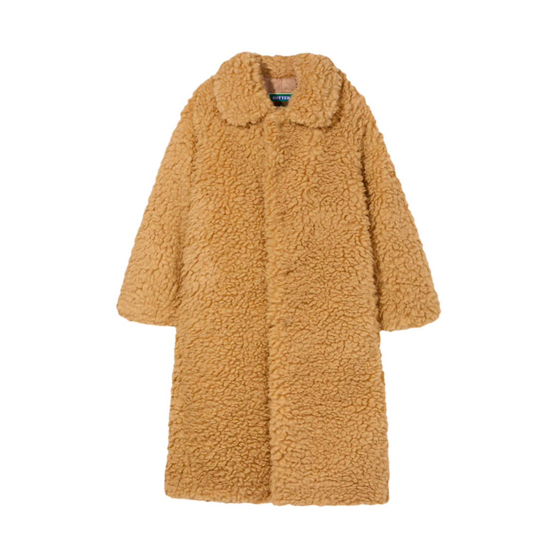 P00000VZ Greenbutter Shearling Over Coat Beige