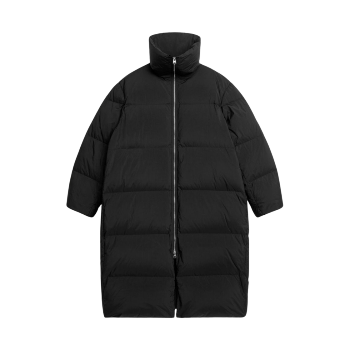 (W) 아르켓 오버사이즈 다운 코트 블랙((W) Arket Oversize Down Coat Black)