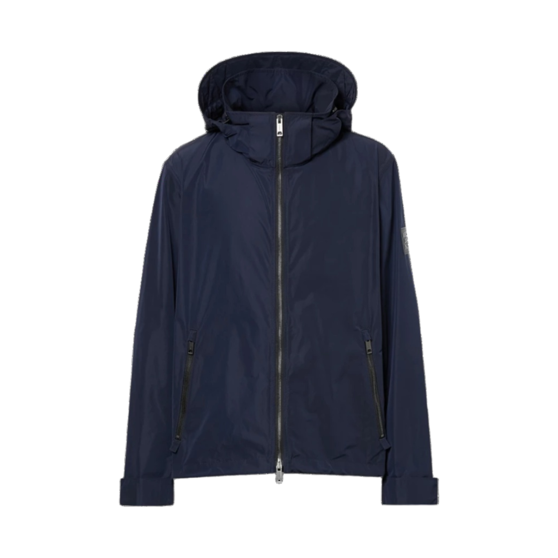 버버리 팩어웨이 후드 쉐이프-메모리 태피터 자켓 잉크(Burberry Packaway Hood Shape-Memory Taffeta Jacket Ink) - 1
