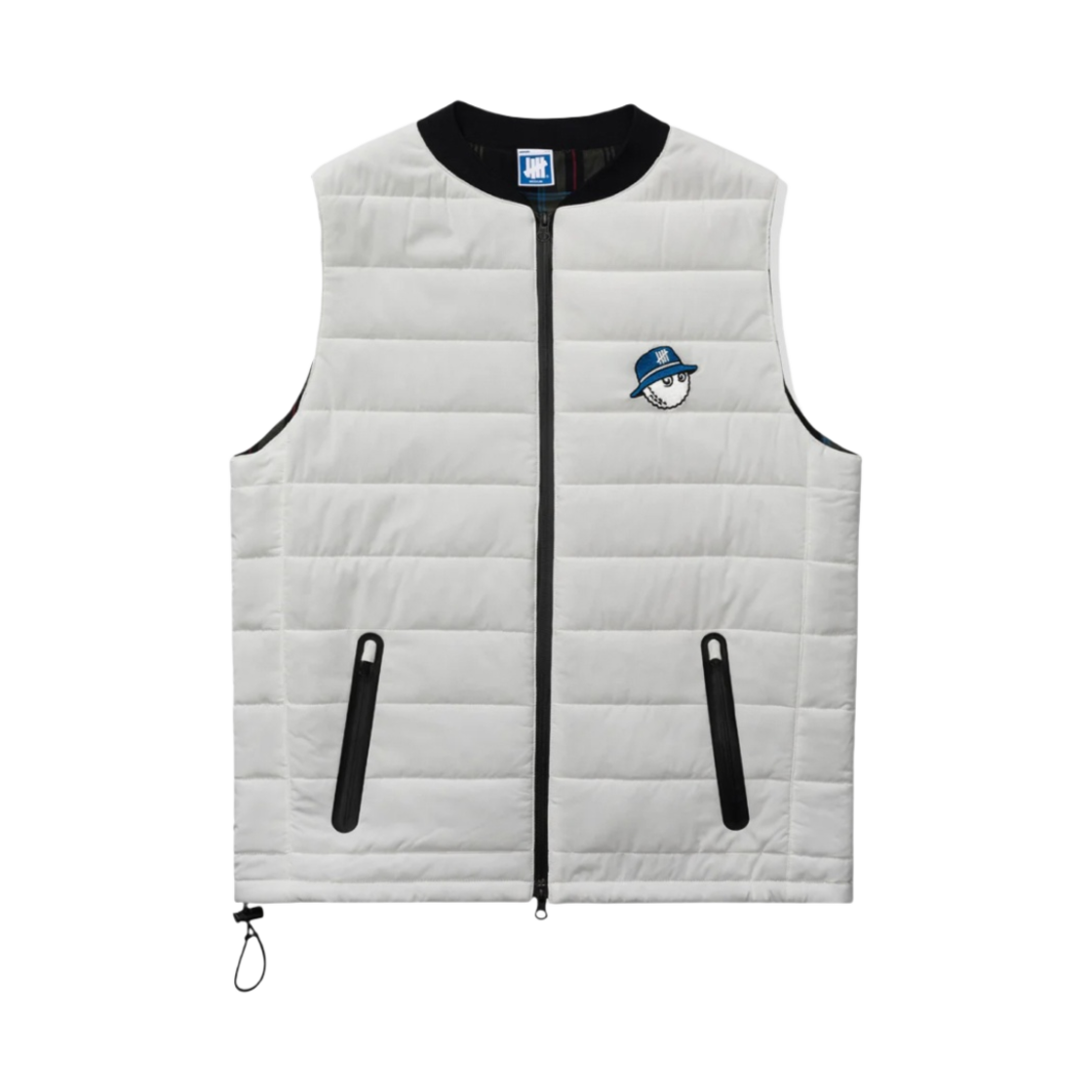 - Malbon Golf x Undefeated Vest White