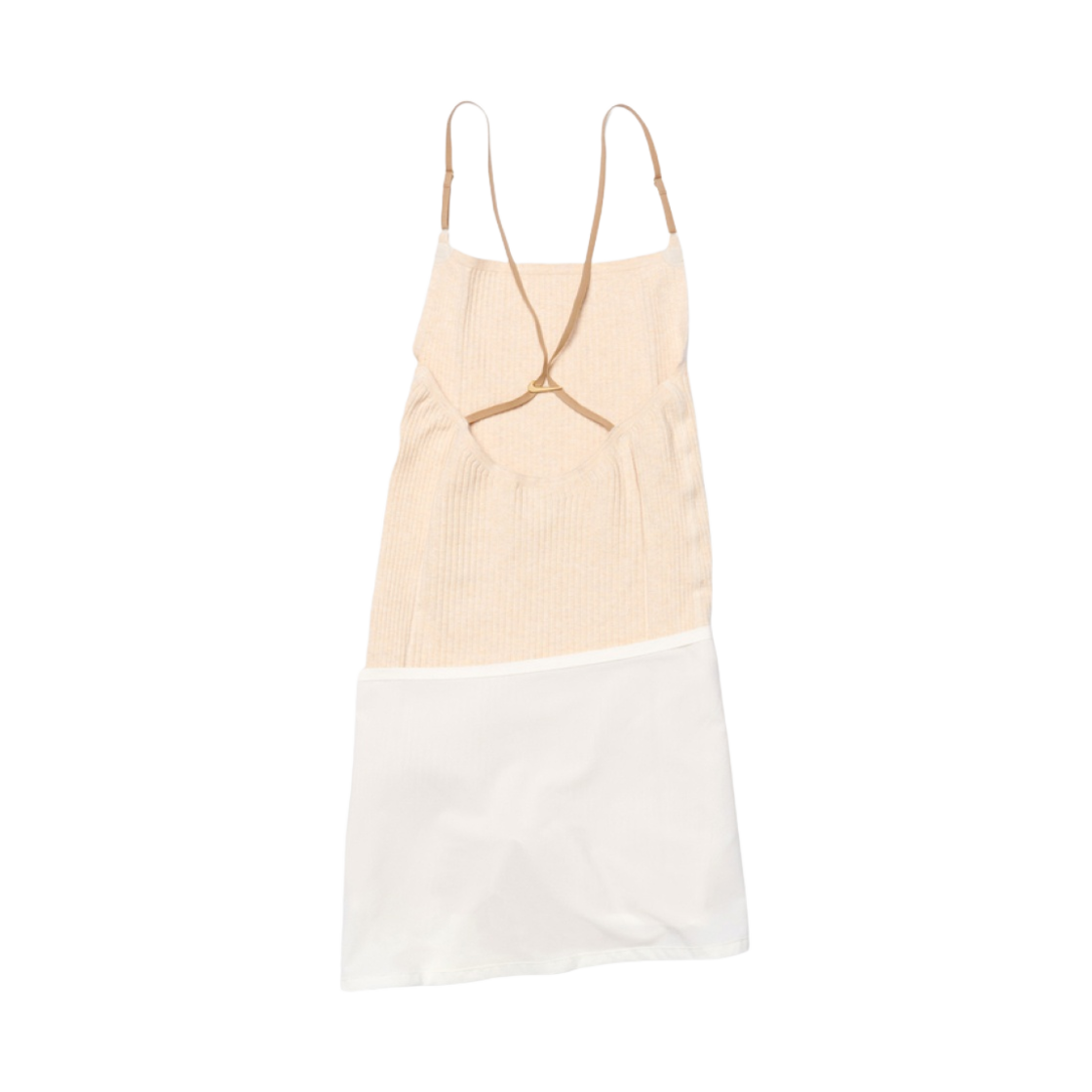 (W) 나이키 x 자크뮈스 NRG 립드 숏 바디수트 펄 화이트 - US/EU((W) Nike x Jacquemus NRG Ribbed Short Bodysuit Pearl White - US/EU) - 2