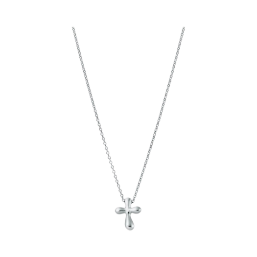 Tiffany & Co. Elsa Peretti Cross Pendant Sterling Silver
