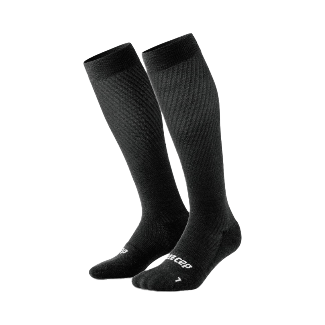 CEP 플라이트 삭스 블랙(CEP Flight Socks Tall Black Men) - 1