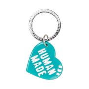 Human Made Heart Keyring Green