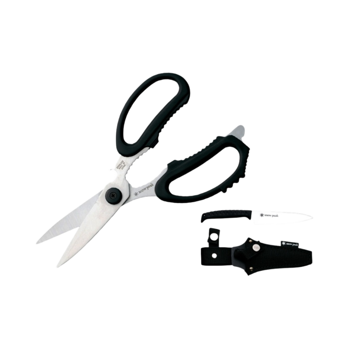 스노우 피크 칼 가위 세트(Snow Peak Kitchen Scissors Set)