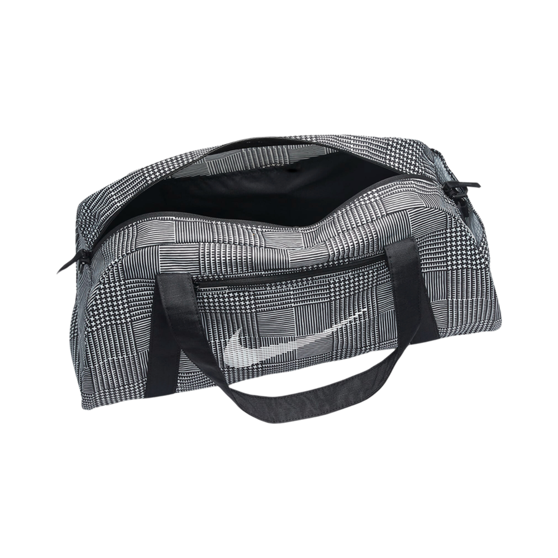나이키 짐 클럽 체크 더플백 24L 세일 블랙(Nike Gym Club Checked Duffel Bag 24L Sail Black) - 4
