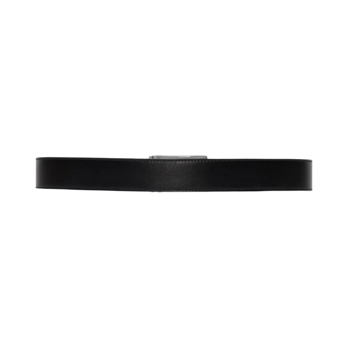 구찌 리버시블 벨트 스퀘어 G 버클 블랙 GG 슈프림(Gucci Reversible Belt with Square G Buckle Black GG Supreme) - 4