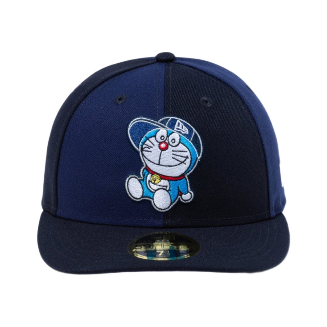 뉴에라 x 도라에몽 LP 59피프티 도라에몽 핀휠 캡 네이비 라이트 네이비(New Era x Doraemon LP 59Fifty Cap Doraemon Pinwheel Cap Navy Light Navy) - 1