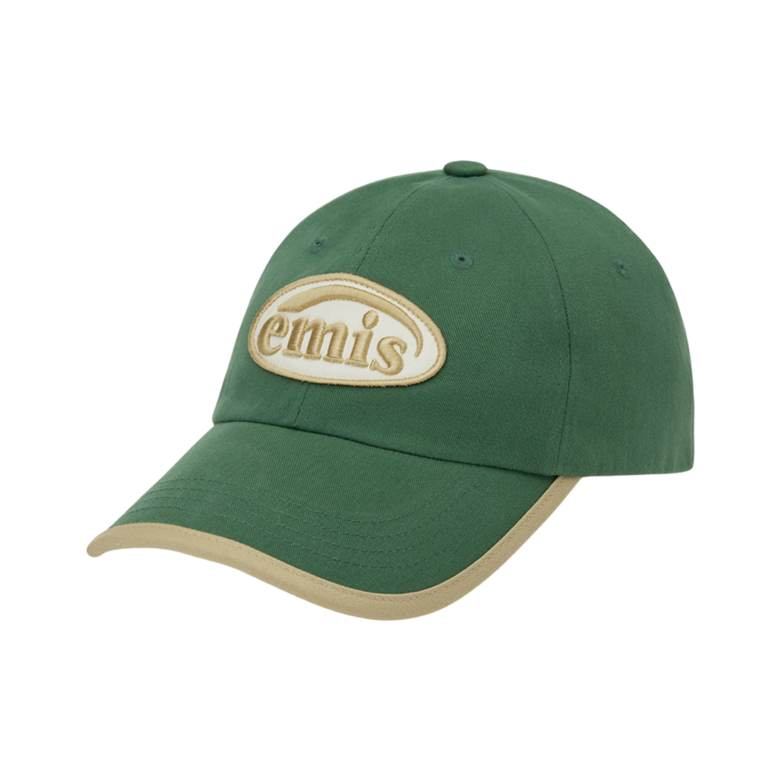 이미스 베이지 트리밍 볼캡 그린(Emis Beige Trimming Ball Cap Green) - 2