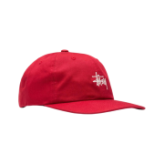 Stussy Stock Low Pro Cap Red