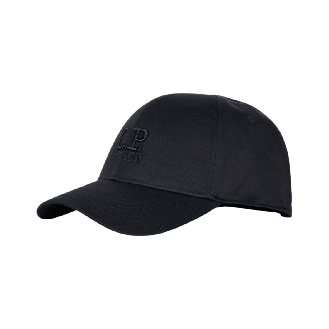 C.P. 컴퍼니 개버딘 로고 캡 블랙- 23SS(C.P. Company Gabardine Logo Cap Black- 23SS) - 1