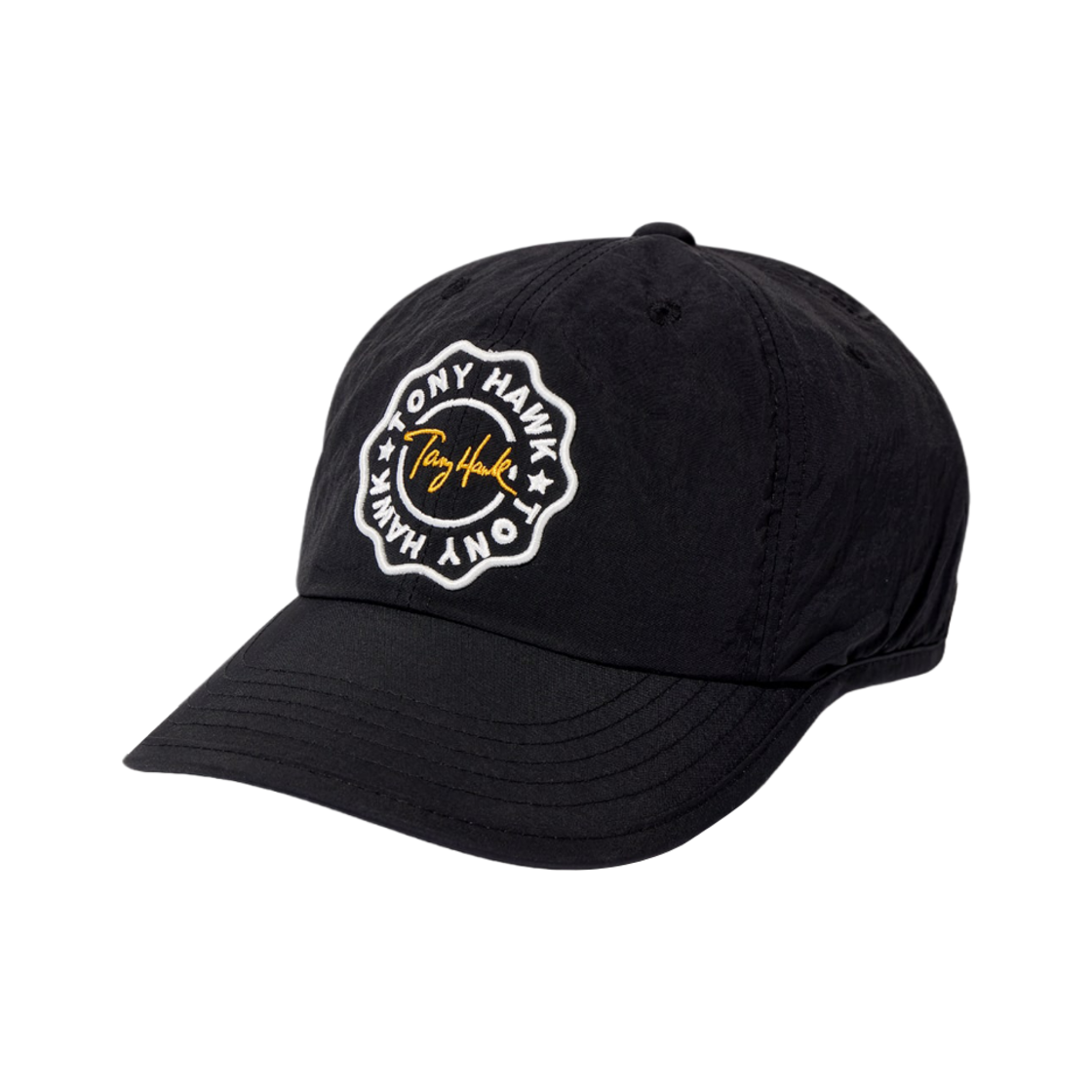 토니호크 서클 로고 나일론 볼캡 블랙(TONY HAWK Circle Logo Nylon Ball Cap Black)