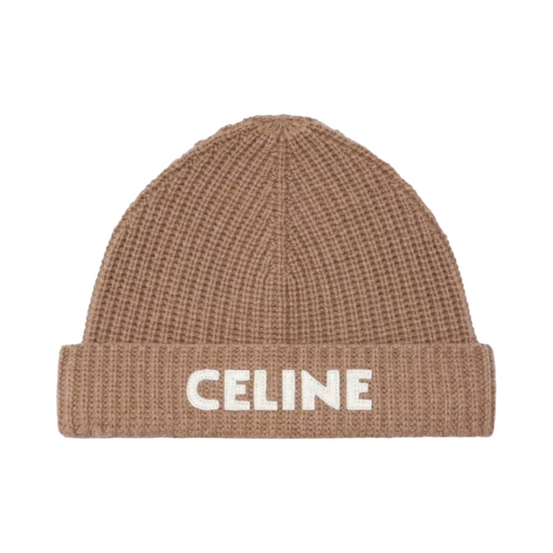 셀린느 캐시미어 자수 니트 비니 카멜(Celine Cashmere Embroidered Knit Beanie Camel) - 1