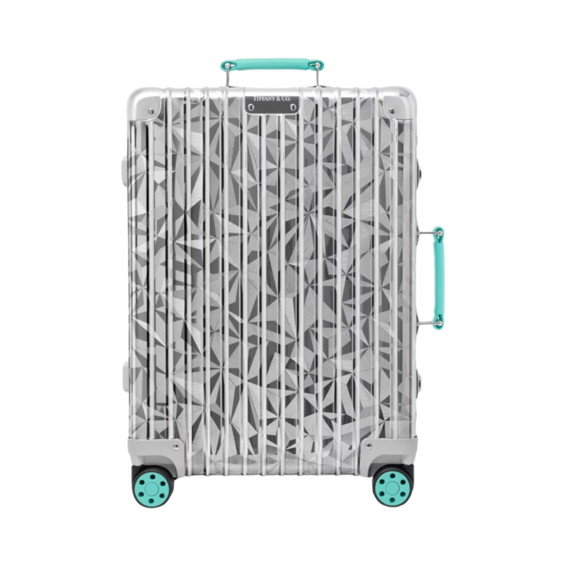 리모와 x 티파니 앤 코 락 컷 캐빈 실버(Rimowa x Tiffany & Co. Rock Cut Cabin Silver)