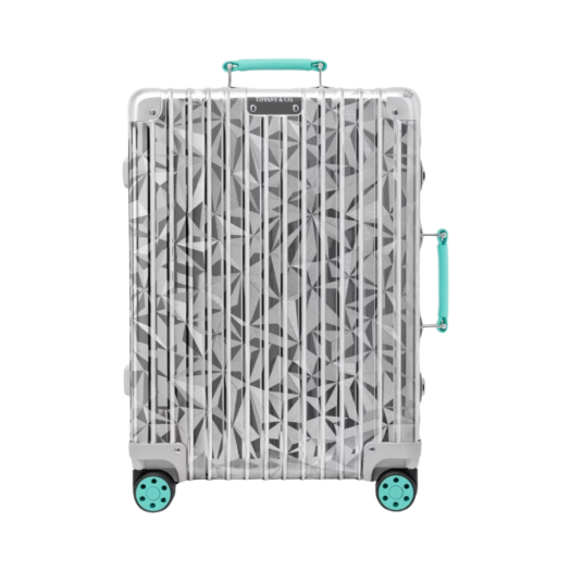 Rimowa x Tiffany & Co. Rock Cut Cabin Silver