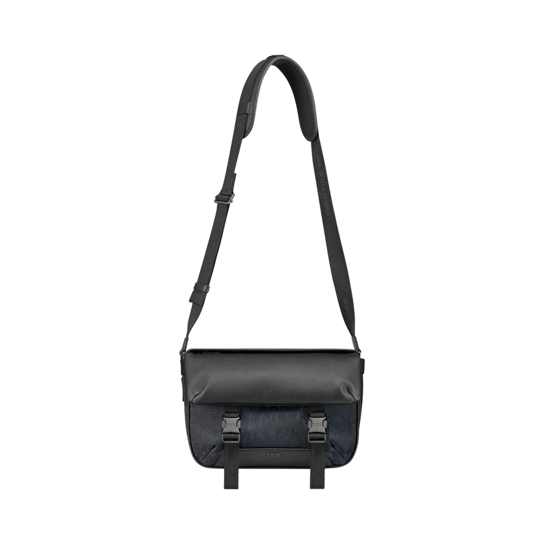 디올 익스플로러 메신저 백 블랙 오블리크 미라쥬(Dior Explorer Messenger Bag Black Oblique Mirage) - 4