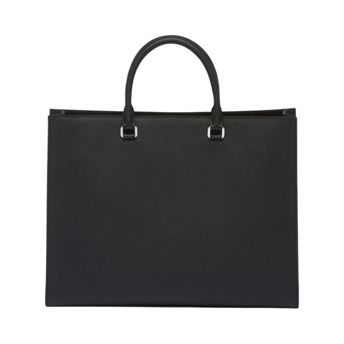 프라다 사피아노 레더 토트백 블랙(Prada Saffiano Leather Tote Bag Black) - 3