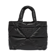 Prada Padded Nappa Tote Bag Black