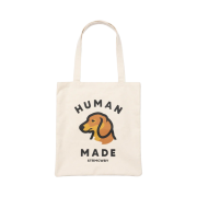 Human Made Book Tote Bag White