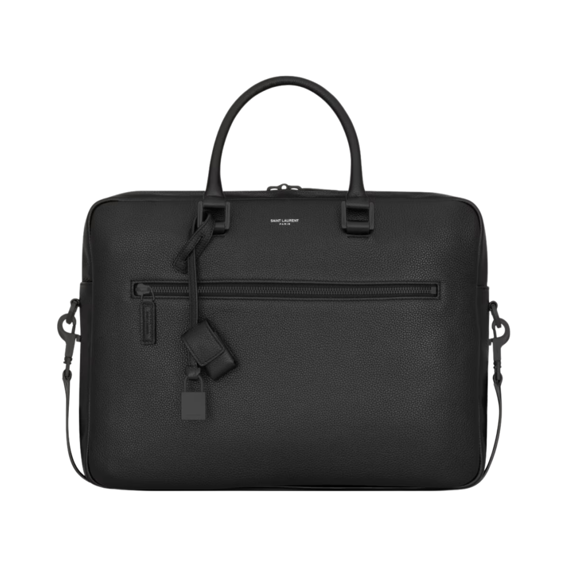 생로랑 삭 드 주르 브리프케이스 그레인 레더 블랙(Saint Laurent Sac De Jour Briefcase in Grained Leather Black) - 1