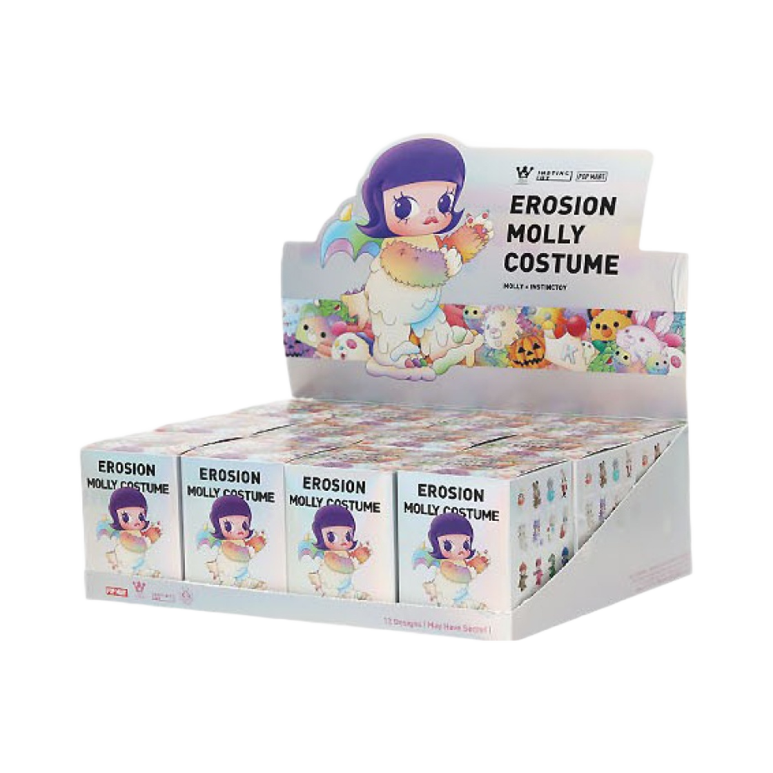 팝마트 몰리 x 인스팅토이 코스튬 시리즈 미개봉 랜덤박스 100% (12개입)(Pop Mart x Instinctoy Molly Costume Series Sealed Case 100% (12 Blind Boxes)) - 1